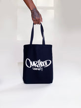 Load image into Gallery viewer, Ourhood Community Small Tote Bag (Black)

