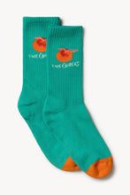 Load image into Gallery viewer, Face Orange Socks
